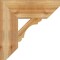 Ekena Millwork Olympic Slat Rough Sawn Bracket, Western Red Cedar, 6"W x 20"D x 20"H BKT06X20X20OLY06RWR - alternate 4